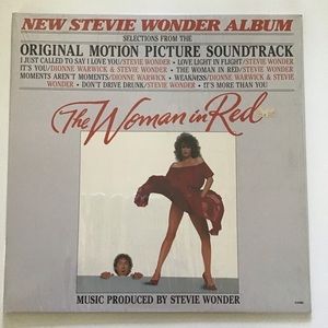 The Woman In Red Vinyl Record Stevie Wonder Motown Soundtrack 1984 12” LP